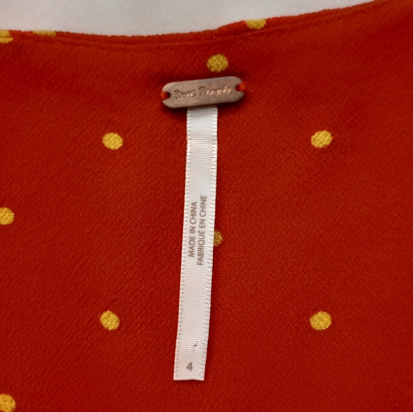 Free People▪️All Yours Mini Polka Dot Dress - Picture 10 of 12